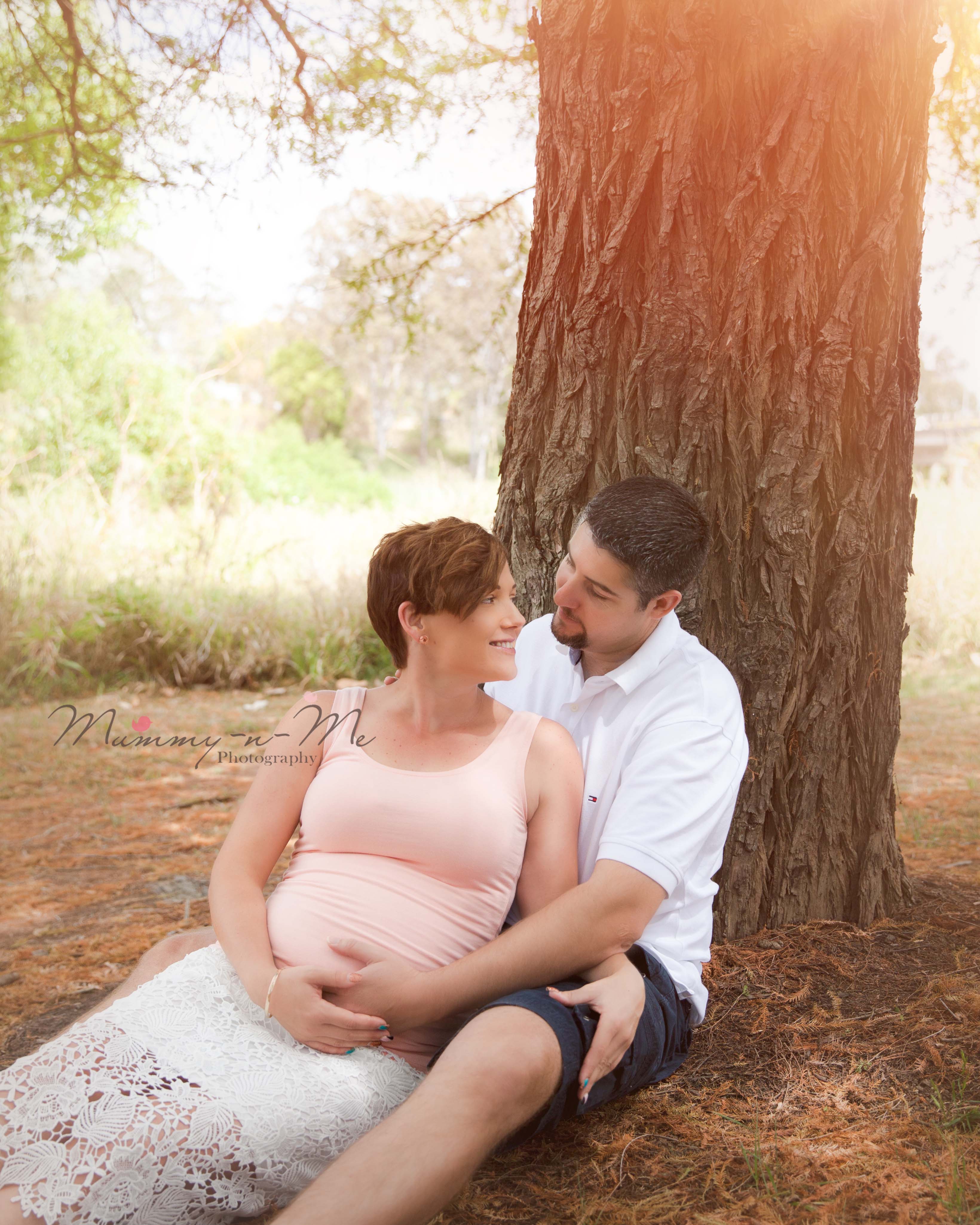 expectant mother in park brisbane maternity photographer