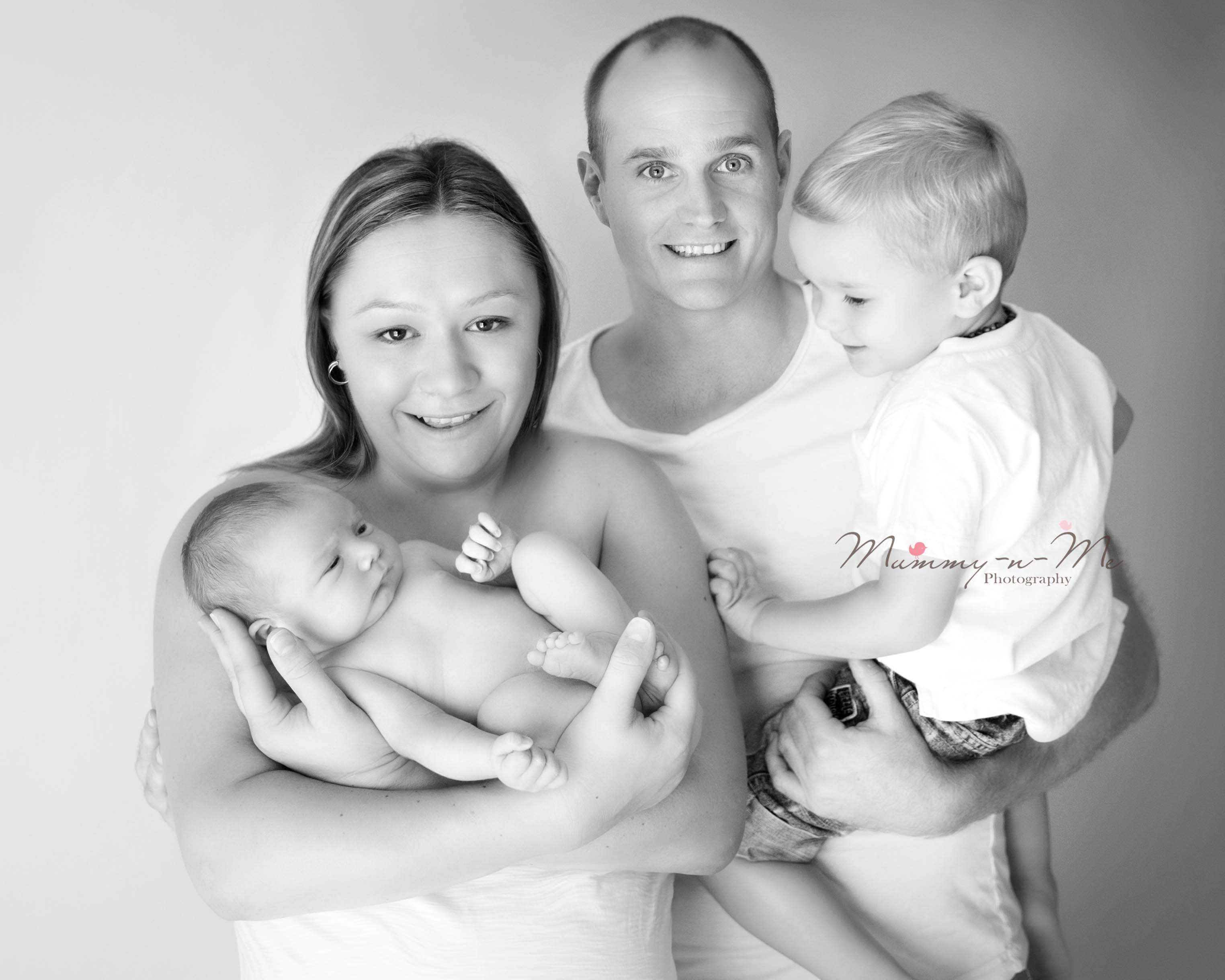 Newborn Boy with Family Brisbane Newborn Photographer